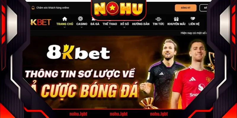 Sơ lược về nhà cái cá cược trực tuyến 8kbet